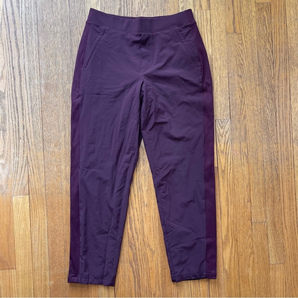 Athleta Brooklyn Ankle Pant 467191 Purple Size 8 NWOT - Picture 2 of 7